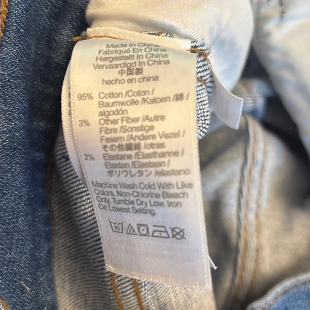 Madewell Stovepipe Jeans sz 26 - Picture 8 of 9